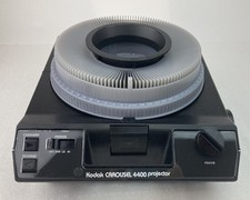 Kodak Carousel 4400 Projector Remote Auto Focus Works with Slide Tray Excellent