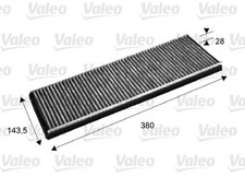 Innenraumfilter VALEO PROTECT 715632 Aktivkohlefilter für OPEL ASTRA Caravan T92