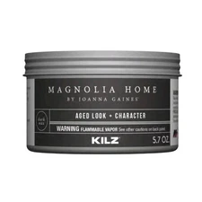 Magnolia Home Aged Look Dark Wax 5.7OZ Kilz Chalk Paint Character Low Odor