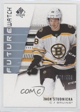 2019-20 SP Authentic Future Watch Rookies 3/999 Jack Studnicka #245 a8r