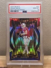 Drake Maye 2024 Select Red & Blue Shock #27 (RC) PSA 10
