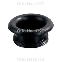 "Haas Gummi-Gewinde-Nippel Dn 32 FüR 2\", 31 X 59 X 20 Mm, Epdm, Schwarz"
