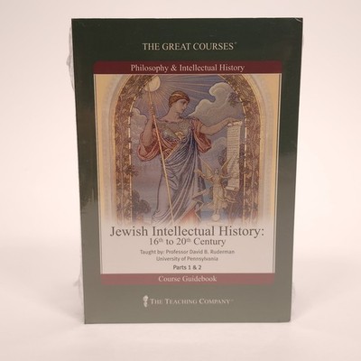 Jewish Intellectual History 16th to 20th Century David Ruderman Great Courses