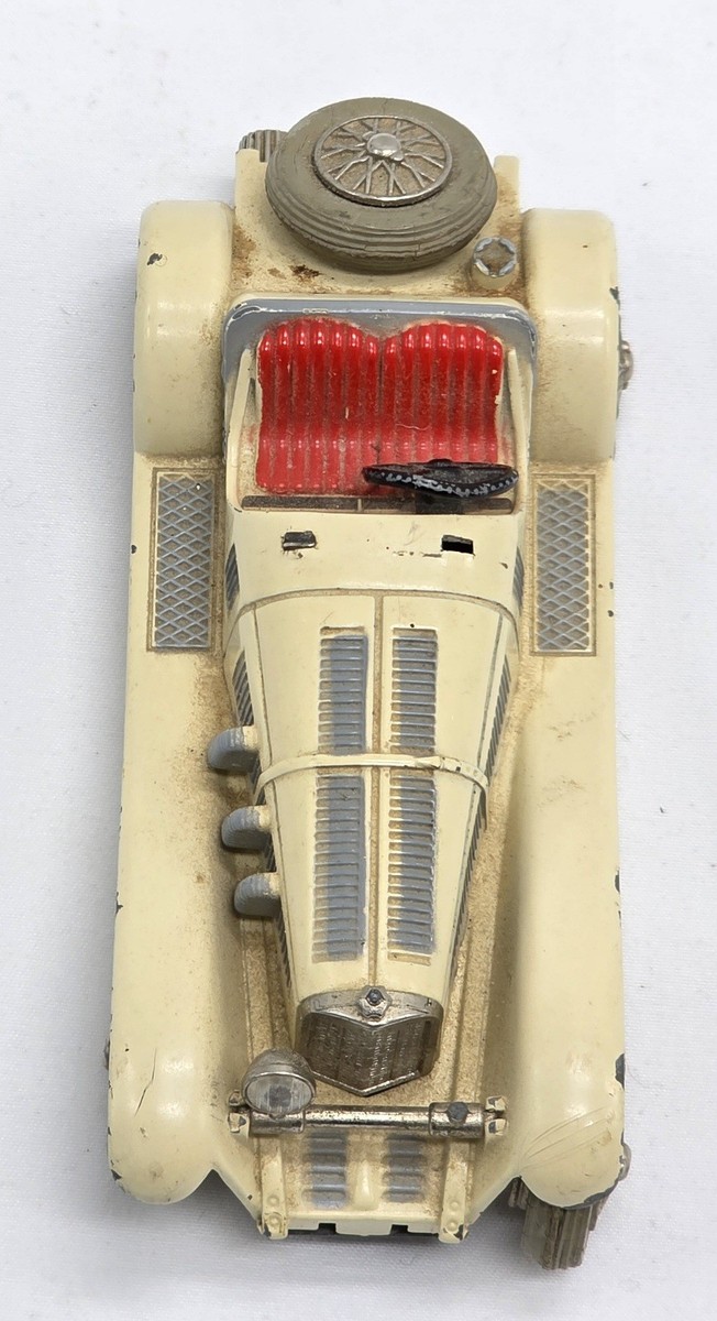 Vintage SCHUCO 1043/1 Micro Racer Mercedes SSK West Germany Wind