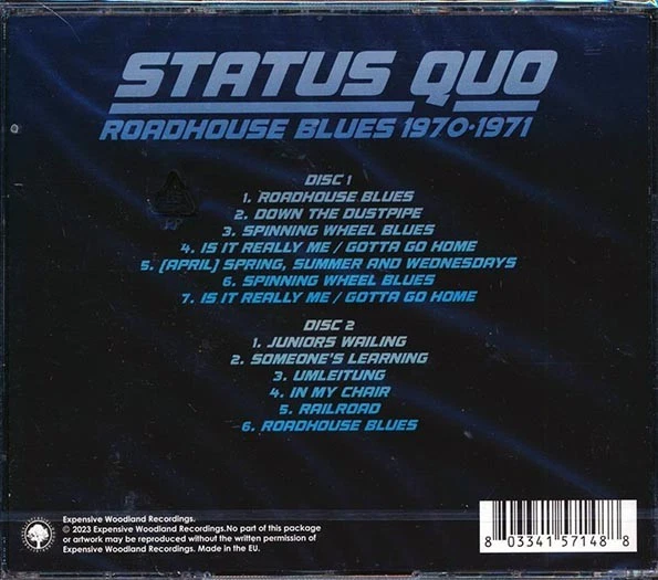 Status Quo Roadhouse Blues 1970-1971 CD - Image 2 of 2