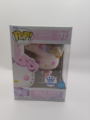 Funko Pop! Vinyl: Sanrio Hello Kitty Glitter #77 50th Anniversary Exclusive