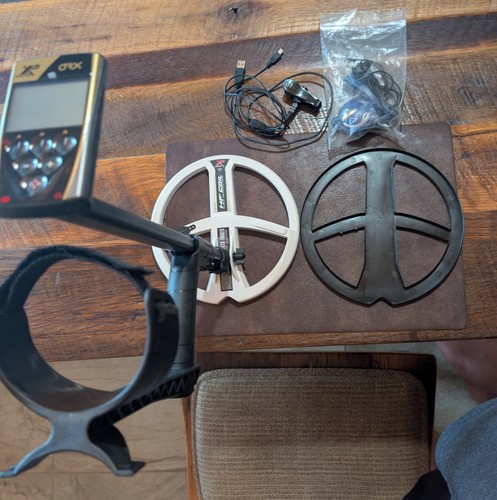 XP ORX Metal Detector With 9" HF Coil, Backlit Display and Wireless Headphones