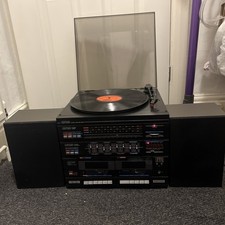 Amstrad Midi system MS45 Hifi Vintage Cassette Radio with original speakers