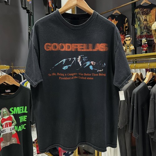 90s Goodfellas Faded T-Shirt Black XL