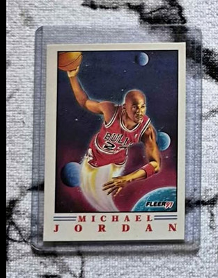 Fleer 1991-92 Pro Vision Michael Jordan #2 Chicago Bulls Basketball Card