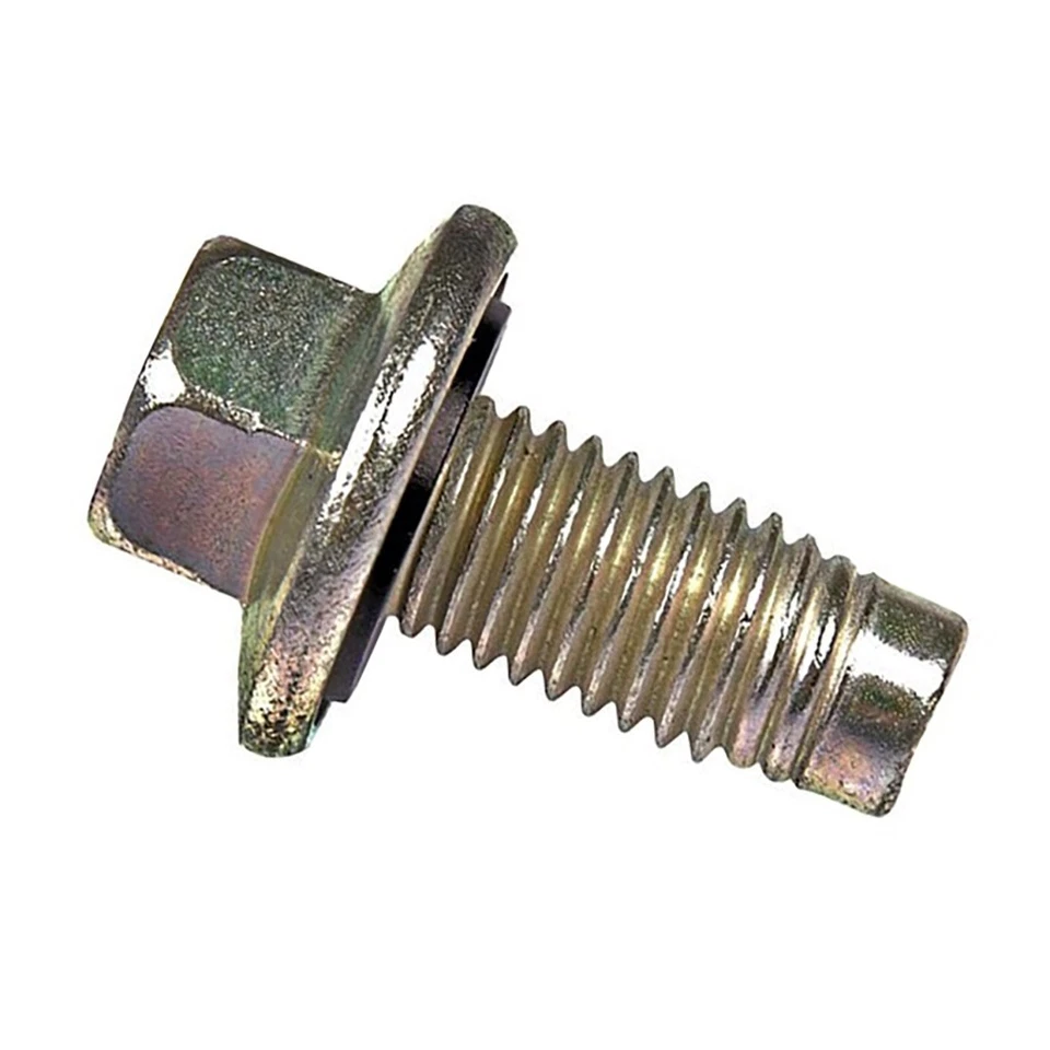 For Ford Transit Connect 2022 2023 Engine Oil Drain Plug | Steel | Silver Color - Image 2 of 4