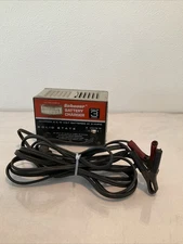 Schauer Solid State Battery Charger 6 amp 6 & 12 Volt 0222-05  B7612 Tested