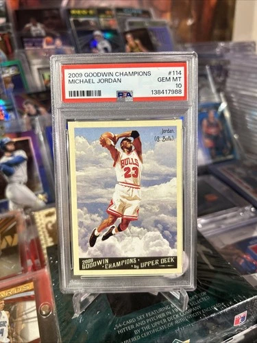 2009 Goodwin Champions Michael Jordan 114 PSA 10