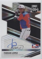 2020 Elite Extra Edition New Decade Die-Cut Signatures Fabian Lopez Auto 0it8