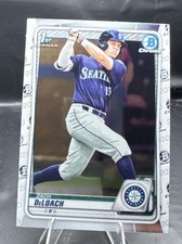 2020 Bowman Draft Chrome Zach DeLoach #BD-28 1st Bowman RC