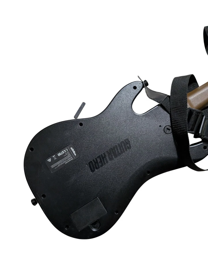 Guitar Hero 无线吉他 带表带 PS3 PS4 PS5 Xbox Wii 0000654 无转换器 — 第 4/4 张图片