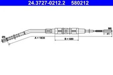 Câble de frein à main 24.3727-0212.2 ATE pour BMW 3 3 Décapotable