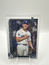 BEN CASPARIUS RC Rookie #384 Los Angeles Dodgers 2025 Topps