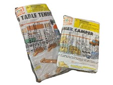 Home Depot Kids Workshop Kits Lot Sealed Packages Summer Camper Table Tennis