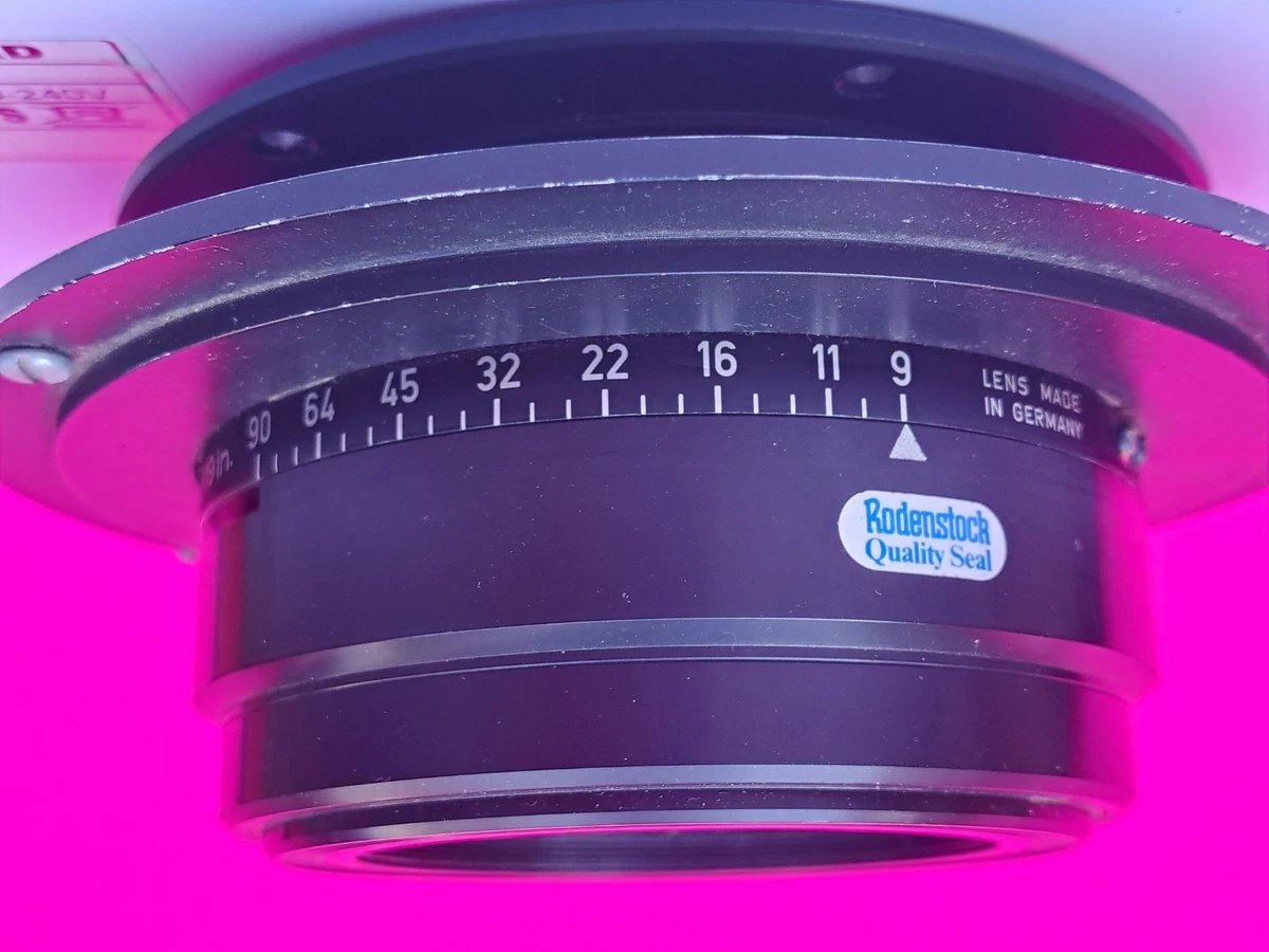 Rodenstock Camera Lenses f/9 Maximum Aperture for sale | eBay