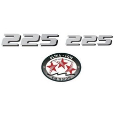225 HK Horsepower Klistremerker Sticker til Yamaha Påhengsmotor   Cowling 4 Stroke