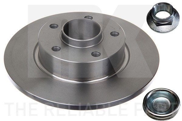 2X Bremsscheibe NK 203658 FüR Trafic Opel X83 Nissan Primastar Renault Vivaro 2-image