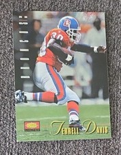 1995 Classic Images Limited Terrell Davis #113 Rookie RC HOF Denver Broncos 🏈