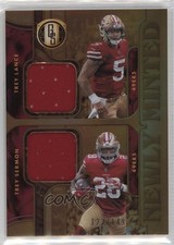 2021 Gold Standard Newly Minted Memorabilia Duals /149 Trey Lance Sermon n0c
