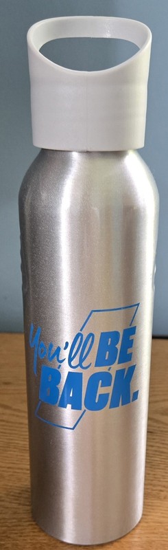 Schwarzenegger Zimmer Biomet Aluminum Bottle Arnold Classic Expo 20oz New