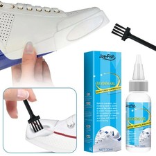 US-Portable White Shoe Whitening Shoe Cleaning Agent Cleaner  brush Shoe S2K0