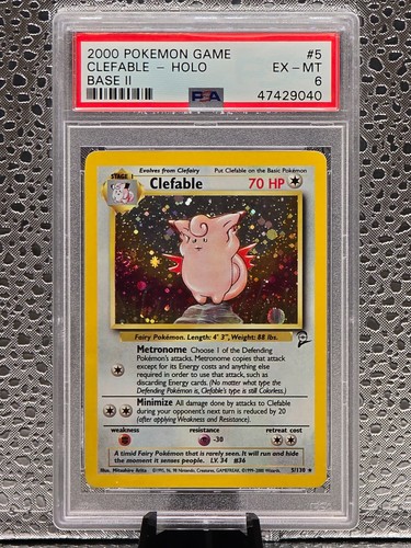 Clefable graded PSA 6 for sale on eBay
