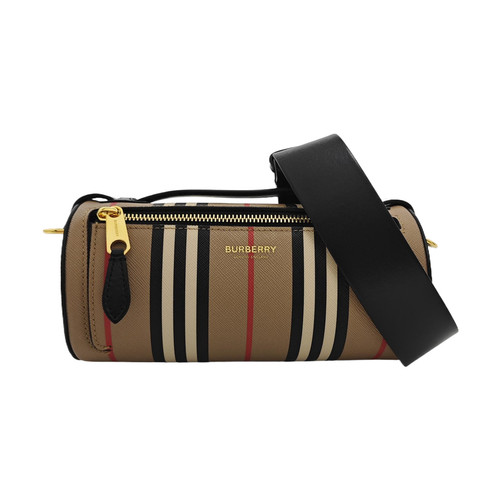 BURBERRY The Barrel Handbags Leather Brown Free Shipping | Duties Paid