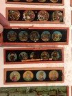 ANTIQUE MAGIC PROJECTOR GLASS SLIDES LOT OF 18 ASSORTED ALL GOOD CONDITION AS-IS — photo 3