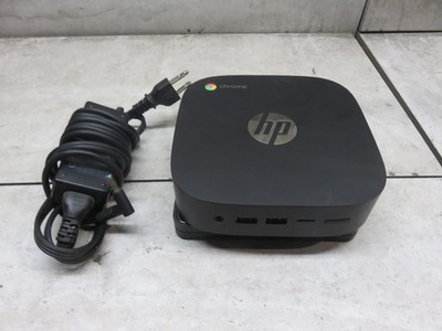 HP Chromebox G2 Intel Celeron 3867U 4GB 32GB SSD Chrome OS w/ CHARGER