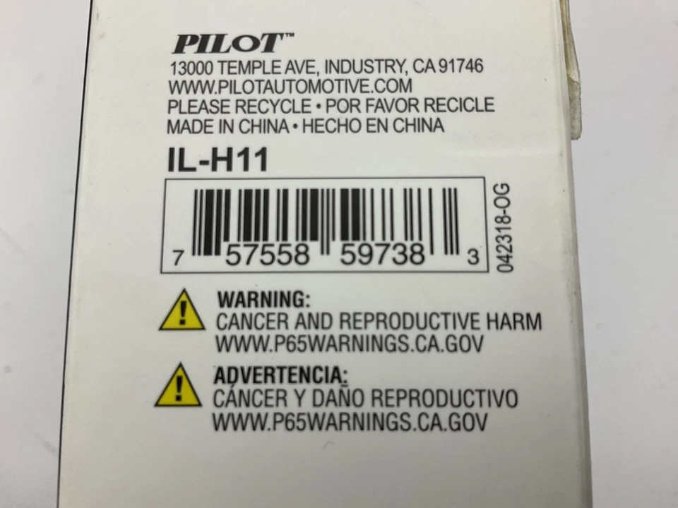 Pilot IL-H11 высокой производительности противотуманная лампа лампа #H1, H8, H16, 12V 25 Вт - Изображение 3 из 3