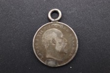 1907 British India 2 Annas Silver Coin