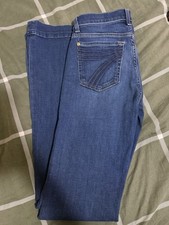7 For All Mankind Blue Denim Jeans Medium Wash