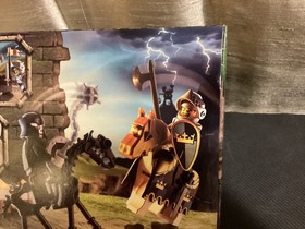 Lego Castle The Final Joust 7009 Blue Kings Knight Black Skeleton Horse 2007