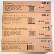 4 Genuine Xerox 7545,7830,7855i Altalink C8030,C8070 Drum Cartridges 013R00662