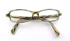 Face A Face Eyeglasses, Frames Only, Pinup, 52-13, COL 543, France, Green/Brown