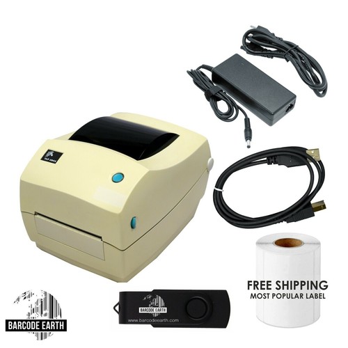 Zebra TLP 2844 Ethernet amarilleado Impresora Térmica De Etiquetas con  fuente de alimentación y usb | eBay