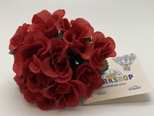 Build A Bear BABW Dozen Red Roses Bouquet 028091 NWT