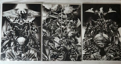 Marvel's X Of Sword 3 Pc Lot Mico Suayan Virgin Variant 2020 High Grade NM X-men
