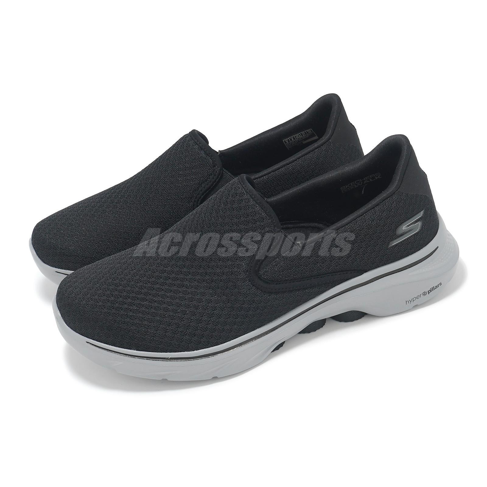 Мужская повседневная обувь Skechers Go Walk 7-ORVA 2 цвет черный серый 216646-BKGY 23090₽