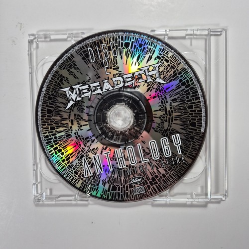 *Damaged Case* Anthology Set the World Afire de Megadeth (CD, 2 discos, 2008) - Imagen 3 de 5