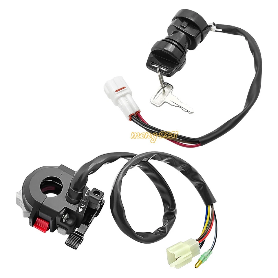 Interruptor de parada de arranque e interruptor de llave de encendido para Yamaha Big Bear Kodiak Grizzly 400 Foto 2 de 4