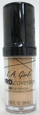 LA Girl - Pro Coverage HD Foundation - Porcelain 0.95 fl oz