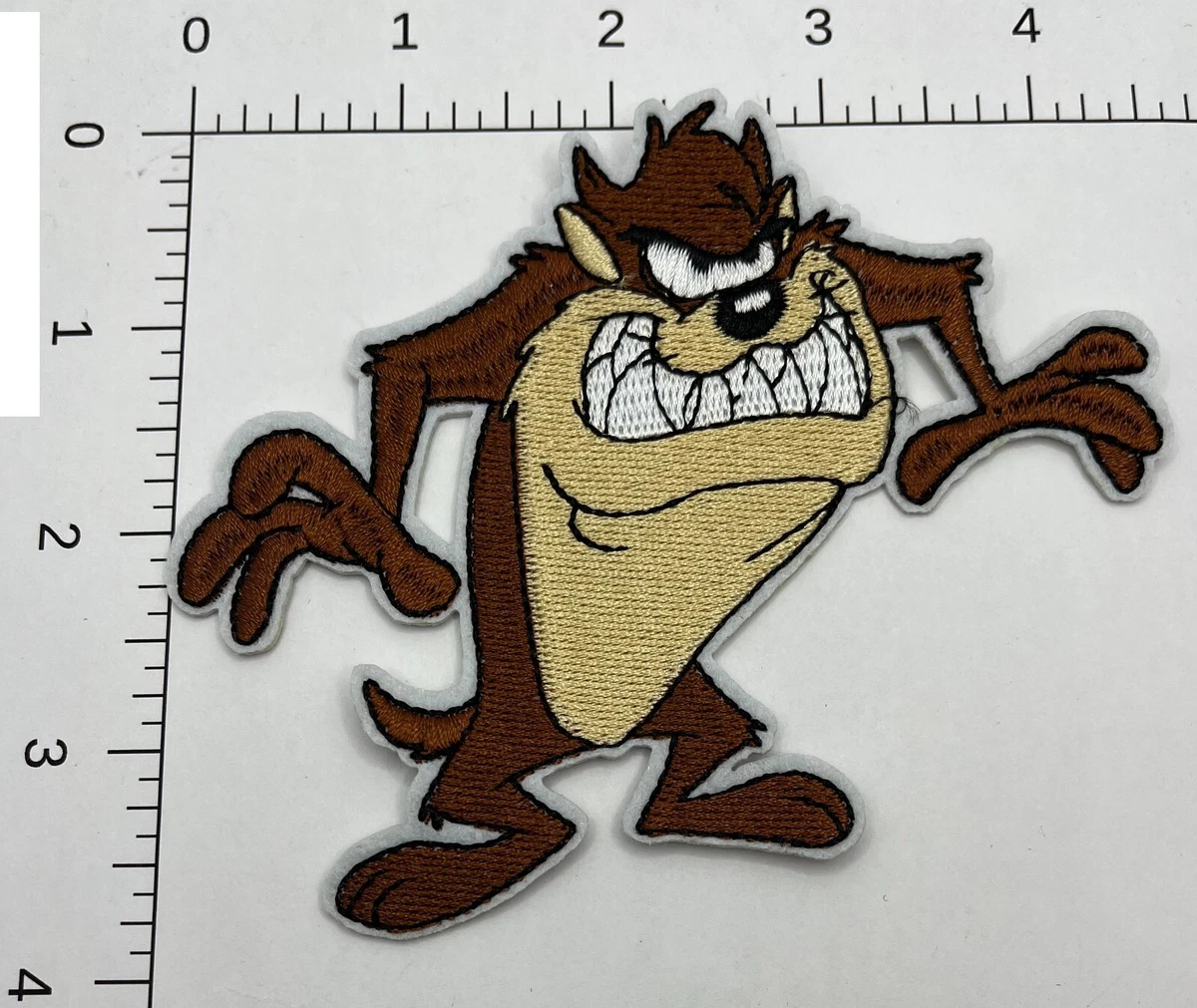 Taz Tasmanian Devil Looney Tunes Toons Iron-On Embroidered Patch #717 | eBay