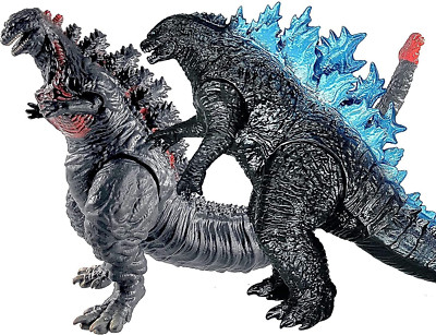 Godzilla Action Figures Set of 2 Shin Godzilla & Godzilla vs. Kong, Movie 