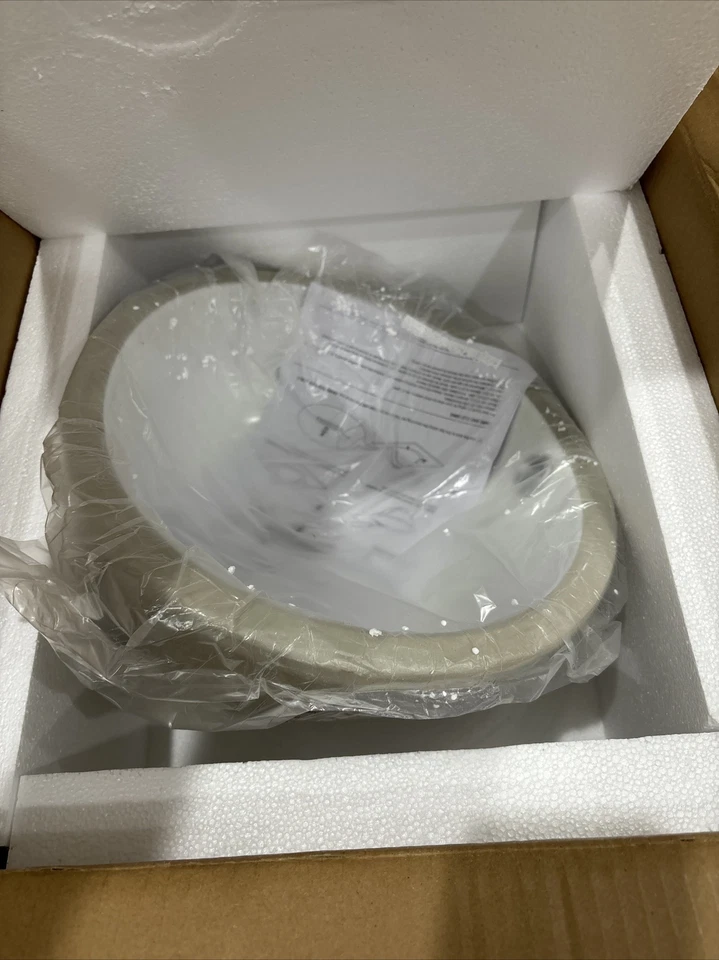 Avanity CUM16 White 16" Undermount Bathroom Sink With Overflow - Image 3 of 3